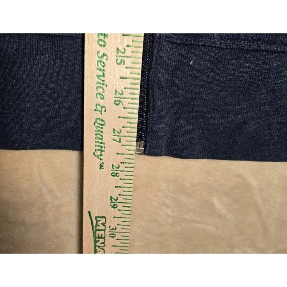 Polo Ralph Lauren Performance Mens Large Navy Blue Full Zip Mock Neck Jacket